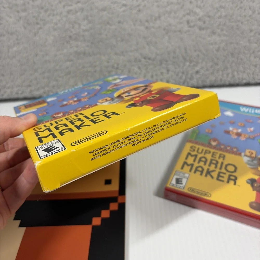 Super Mario Maker Wii U CIB Brand New Sealed Idea Book MINT